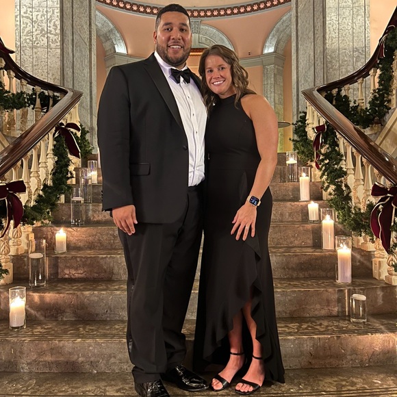 Evening Cocktail Long Dress - Picture 3 of 5